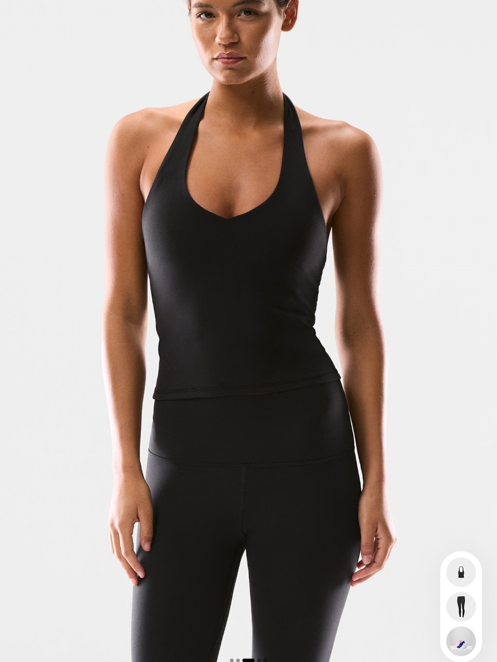 NWT butter prime sport halter top